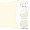 16'x16' Square Sun Shade Sail for Outdoor Backyard Patio Garden